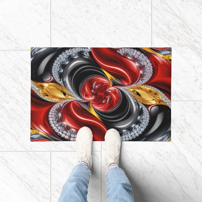 Felpudo Diseño de la estera de puertas con colores alemane (Interior)