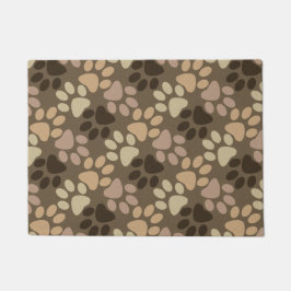 Felpudo Diseño de la impresión de la pata