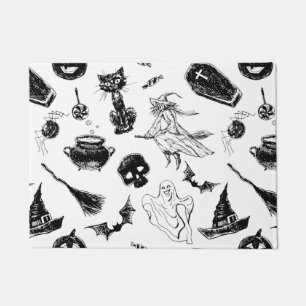 Felpudo Diseño de patrones de Halloween