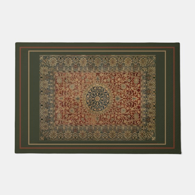 Felpudo Diseño de William Morris (Anverso)