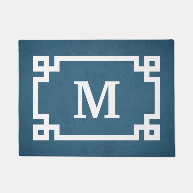 Felpudo Diseño del monograma (Anverso)