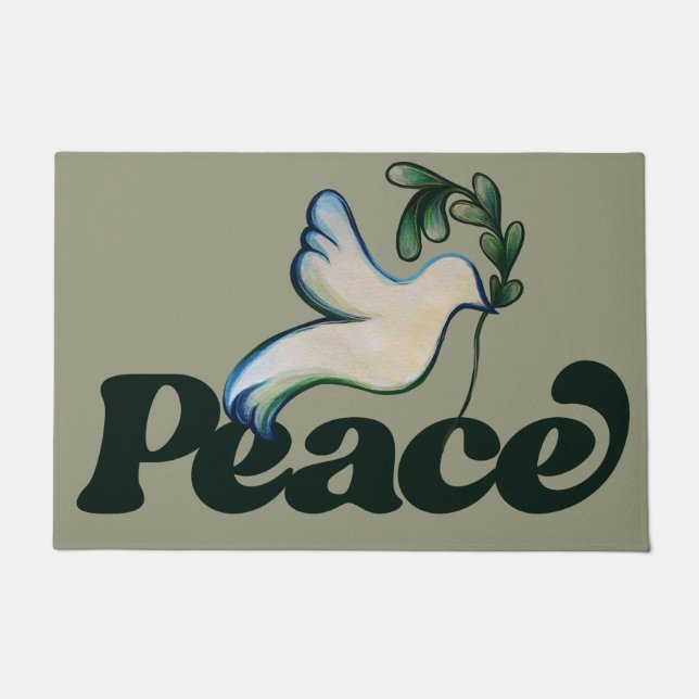 Felpudo Diseño del mundo pacífico (Anverso)