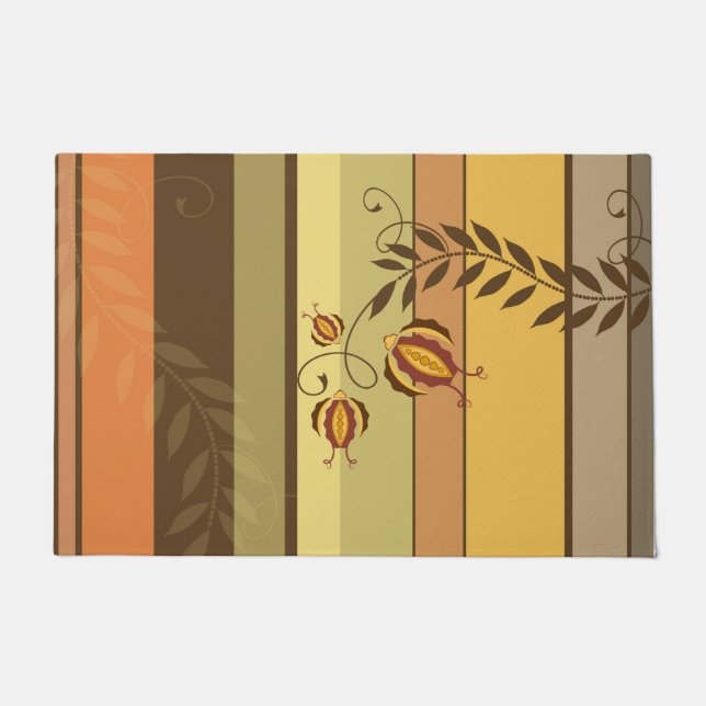 Felpudo Diseño floral (Anverso)