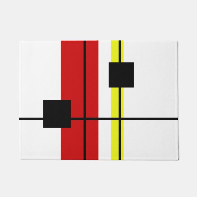 Felpudo Diseño geométrico (Anverso)