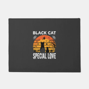 Felpudo Diseño Gótico de Amor Especial de Halloween de Gat