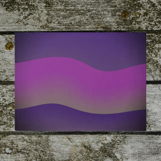 Felpudo Diseño moderno Sombra de color púrpura simple eleg ( Original art design -"shades of purple" front door mat. Simple, elegant, rustic outdoor doormat.)