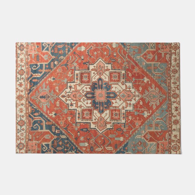 FELPUDO DISEÑO ORIENTAL ANTIGUO (Anverso)