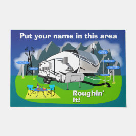 Felpudo Diseño Reflejo 28bh Diseño Desplegable