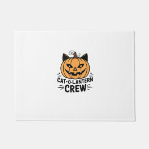 Felpudo Disfraz de gato naranja - Cuidada Jack o Lantern d
