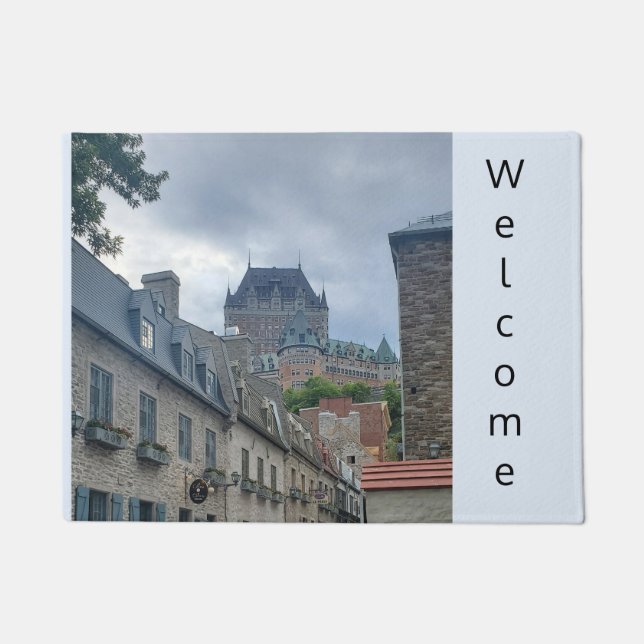 Felpudo Distrito histórico de Quebec (Anverso)