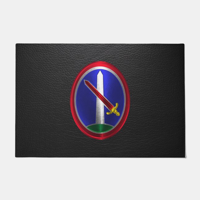 Felpudo Distrito Militar de Washington (Anverso)