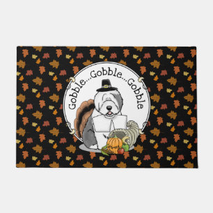 Felpudo Diversión de Thankde Old English Sheepdog (Gray 1)
