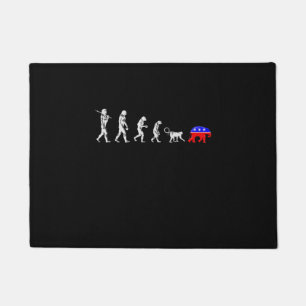 Felpudo Divertida desevolución política republicana