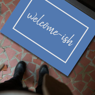 Felpudo Divertido "bienvenido" Introvertido Mat de puerta 