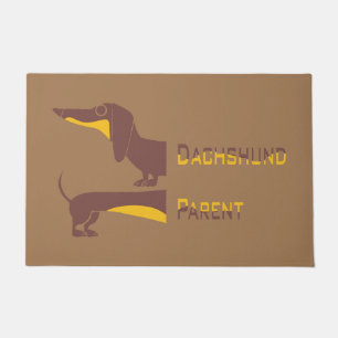 Felpudo Divertido dachshund lindo para padres de perros la