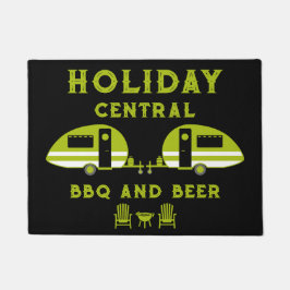 Felpudo Divertido frente británico de caravanas