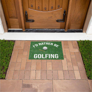 Felpudo Divertido golf para golfistas