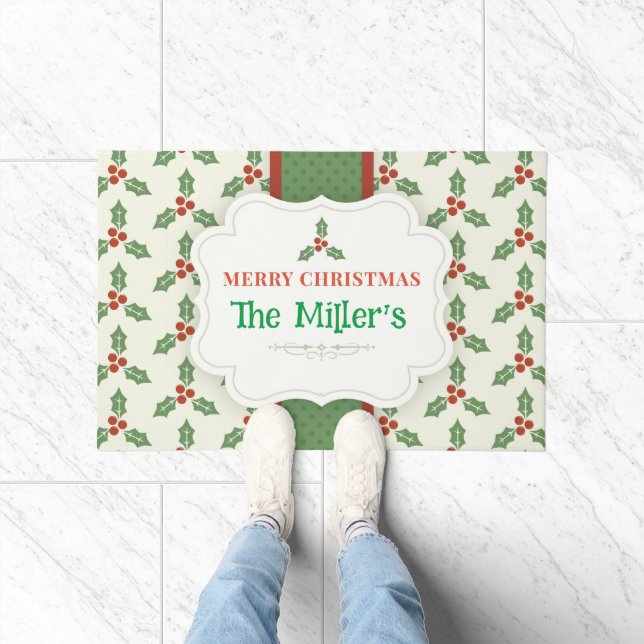 Felpudo ¡DIVERTIDO! Mat de navidades - Personalizado -Añad (Interior)