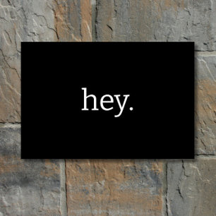 Felpudo Divertido "Oye". Tipografía simple Minimalista mod