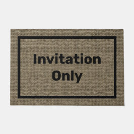 Felpudo Divertido | Solo Doormat de invitación