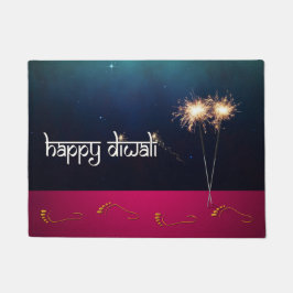 Felpudo Diwali feliz - Doormat