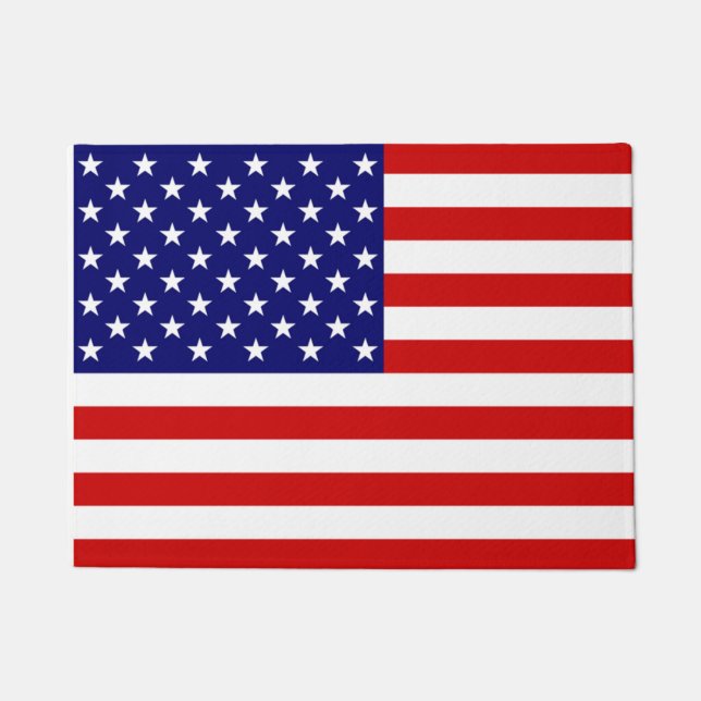 Felpudo dmt de bandera de EE.UU. (Anverso)