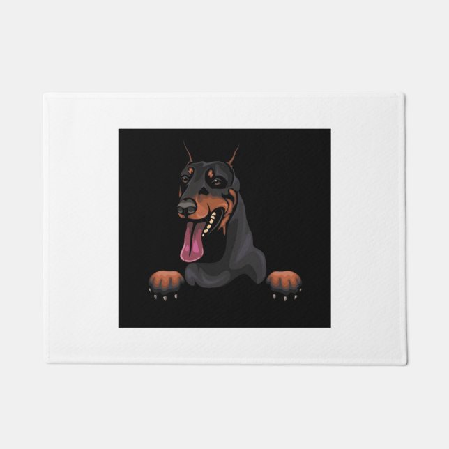 Felpudo Doberman Door Mat (Anverso)