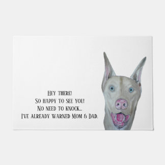Felpudo Doberman Pinscher Door Mat