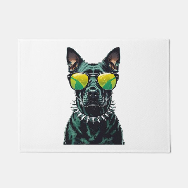 Felpudo Dobermann Genial (Anverso)