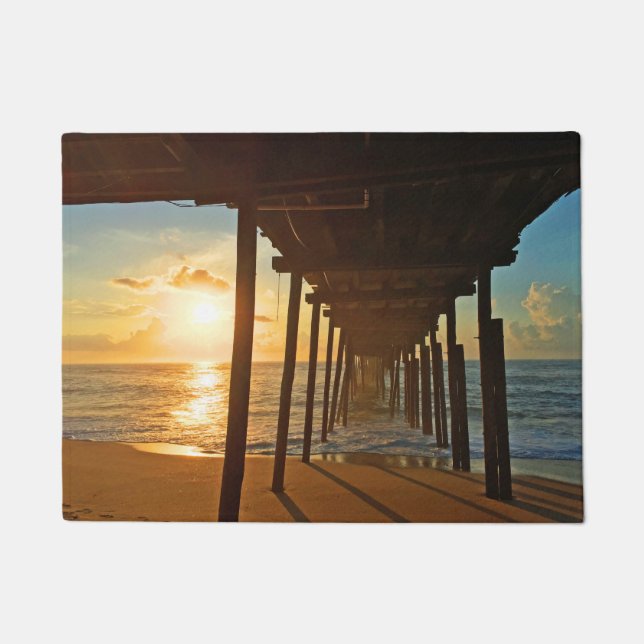 Felpudo Dock at Sunrise (Anverso)