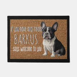 Felpudo Dog Lover Bulldog francés personalizado Doormat