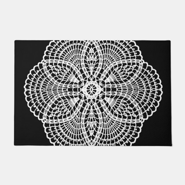 Felpudo Doily Art (Anverso)