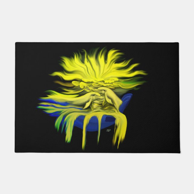 Felpudo Dolphin Love (Anverso)