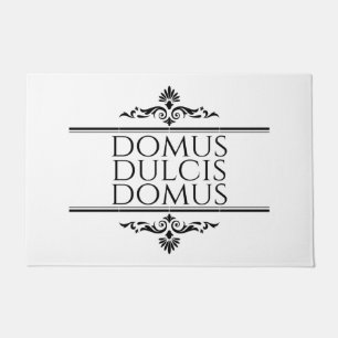 Felpudo Domus Dulcis Domus - Hogar Sweet Home - Latín