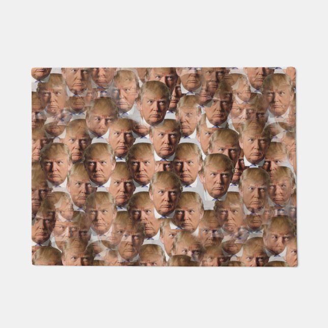 Felpudo donald drumpf doormat door mat (Anverso)