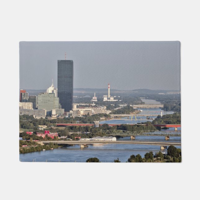 Felpudo Donaucity, Viena Austria (Anverso)