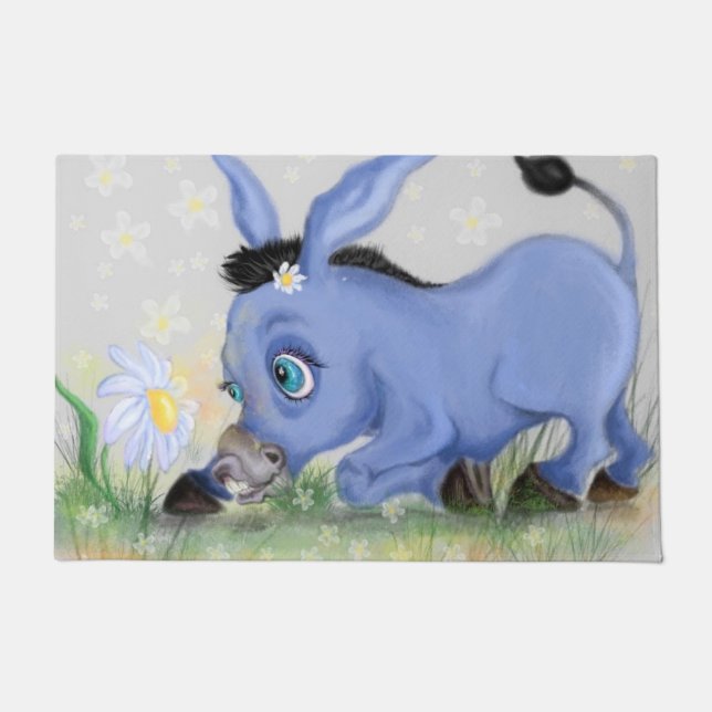 Felpudo Donkey y Daisy Funny Doormat (Anverso)