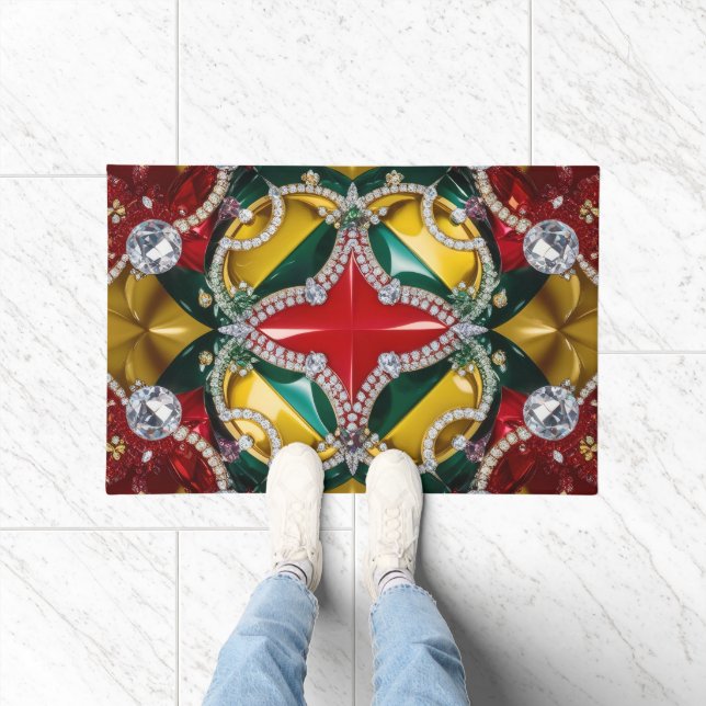 Felpudo Door Mat con diseño de Los Ángeles Colours (Interior)