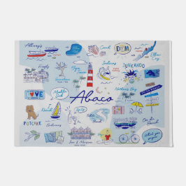Felpudo Door Mat "El ABC de Hope Town"