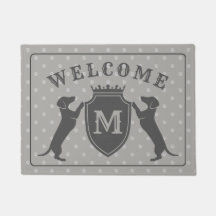 Doormat adaptable del Dachshund