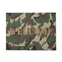 Doormat AGRADABLE adaptable de Camo, 18" x 24"