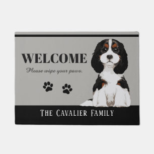 Felpudo Doormat arrogante del perro de aguas de rey