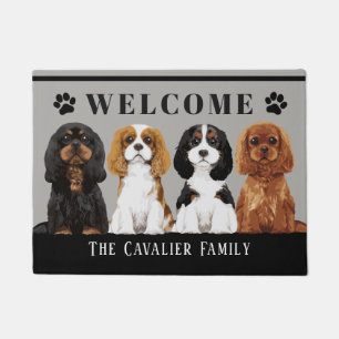 Felpudo Doormat arrogante del perro de aguas de rey