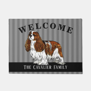 Felpudo Doormat arrogante del perro de aguas de rey