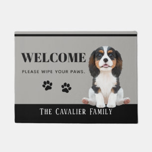 Felpudo Doormat arrogante del perro de aguas de rey