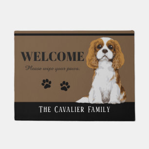Felpudo Doormat arrogante del perro de aguas de rey