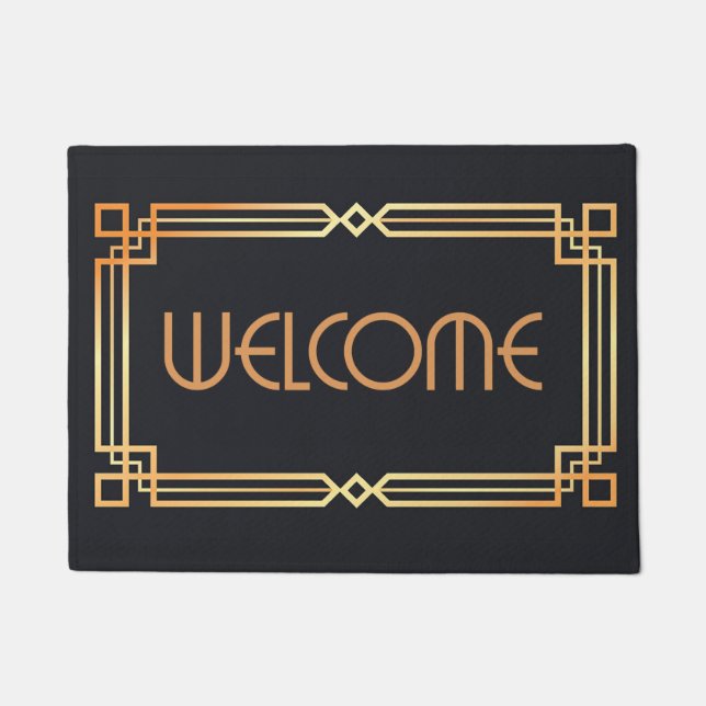 Felpudo Doormat Art Deco (Anverso)