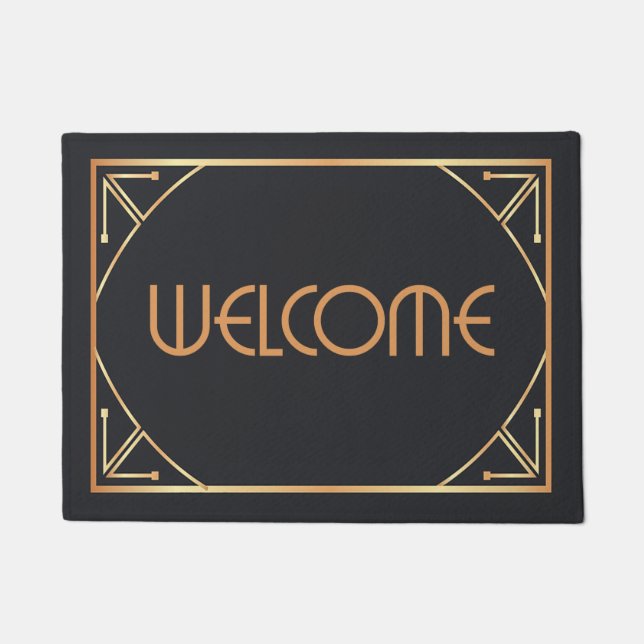 Felpudo Doormat Art Deco (Anverso)