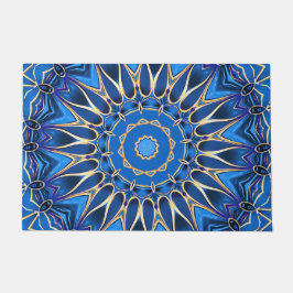 Felpudo Doormat azul de vacaciones decorativas