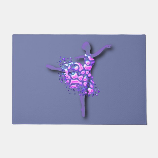Felpudo Doormat, bailadora de ballet (Anverso)